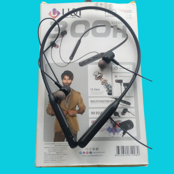 UQI Bluetooth Neckband Headphones